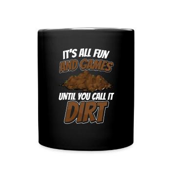Dear Soil Science Agricultural Scientist - Full Colour Mug - black - Front