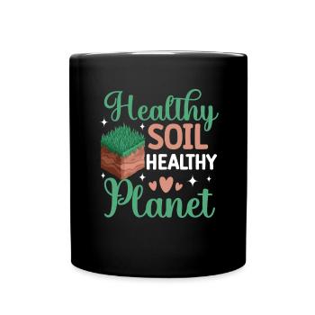 Cher scientifique agricole en science du sol, - Mug uni - noir - Devant