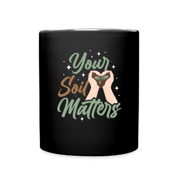 Cher scientifique agricole en science du sol, - Mug uni - noir - Devant