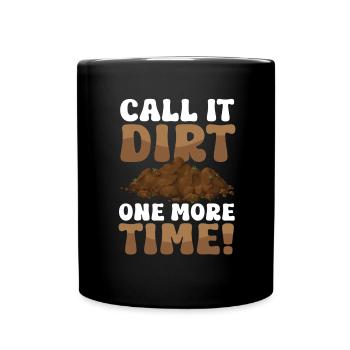Dear Soil Science Agricultural Scientist - Full Colour Mug - black - Front
