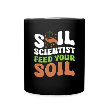 Cher scientifique agricole en science du sol, - Mug uni - noir - Devant