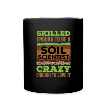 Cher scientifique agricole en science du sol, - Mug uni - noir - Devant