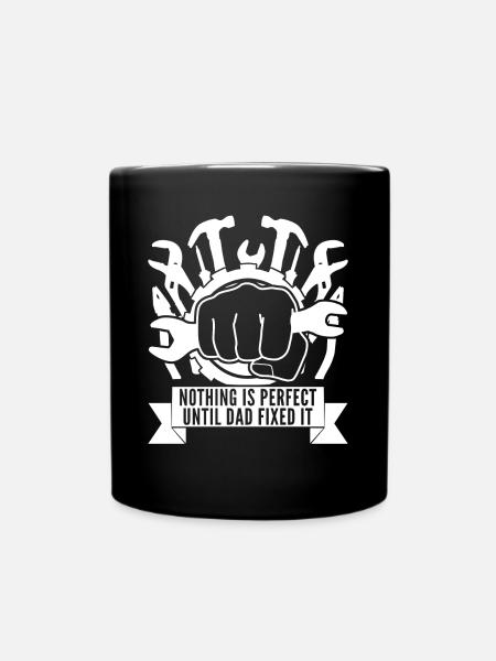Papa Atelier Bricolage Artisan Bricoleur - Mug uni - noir