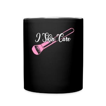Serum Skin Care Face Mask Sunscreen - Full Colour Mug - black - Front