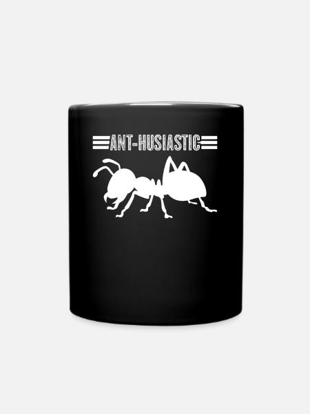 Ant Ants - Full Colour Mug - black