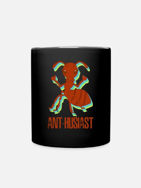 fourmilier fourmilier fourmis Formicarium - Mug uni - noir