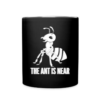 Fourmis de ferme de fourmis Lasius Niger - Mug uni - noir - Devant