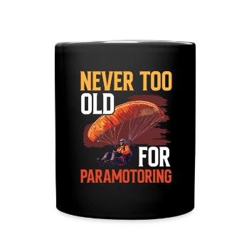 Paramotoring paramotoring - Full Colour Mug - black - Front