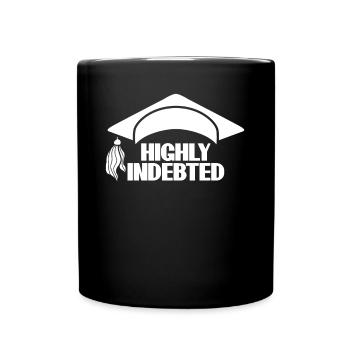 Tuition Fee Semester Fee Students - Full Colour Mug - black - Front