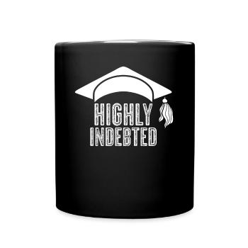 Semester Fee Students Tuition Fee - Full Colour Mug - black - Front