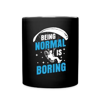Paramotoring paramotoring - Full Colour Mug - black - Front