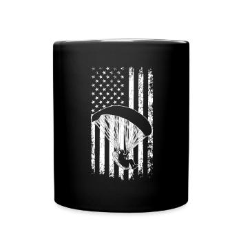 Paramotoring paramotoring - Full Colour Mug - black - Front