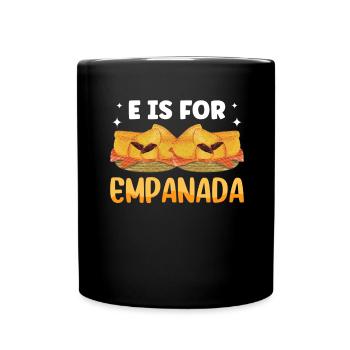 Mexican Venezuelan Empanada - Full Colour Mug - black - Front