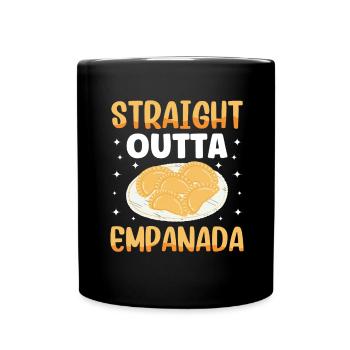 Mexican Venezuelan Empanada - Full Colour Mug - black - Front