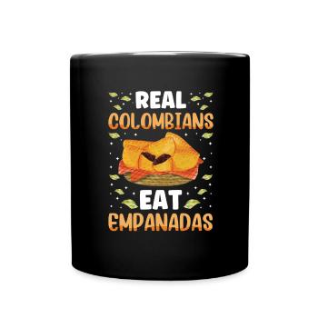 Mexican Venezuelan Empanada - Full Colour Mug - black - Front