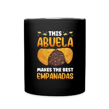 Mexican Venezuelan Empanada - Full Colour Mug - black - Front
