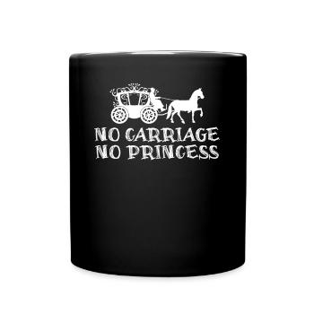 Coachmen Joke Horse Carriage Coachman - Full Colour Mug - black - Front
