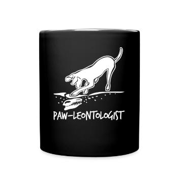Chiens Dinosaures Chien Dinosaure - Mug uni - noir - Devant