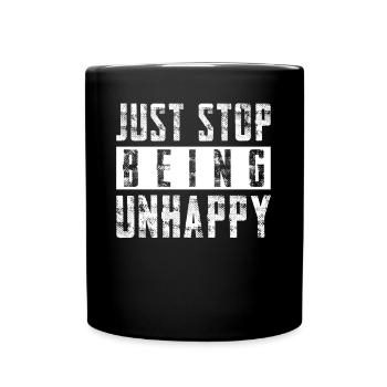 Sarcasm Misanthrope Sarcasm - Tasse einfarbig - Schwarz - Vorne