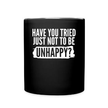 Goth Sarcasm Sarcastic Misanthrope - Tasse einfarbig - Schwarz - Vorne
