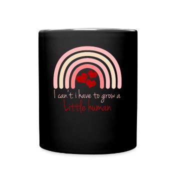 Grossesse Femme enceinte - Mug uni - noir - Devant