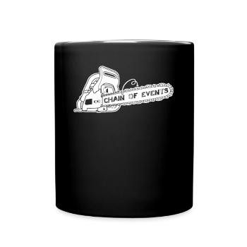 Chainsaw Chain Saw Chainsaws - Full Colour Mug - black - Front