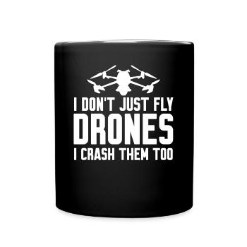 FPV Drone Quadcopter Pilote Drones - Mug uni - noir - Devant