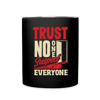 Murder Mystery Dinner, Murder Mystery Dinner - Full Colour Mug - black - Front