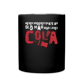 Cola Joke Lemonade Softdrinks - Tasse einfarbig - Schwarz - Vorne