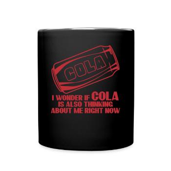 Limonade au cola - Mug uni - noir - Devant