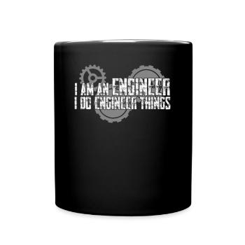 Ingénieurs ingénieurs Ingénieur - Mug uni - noir - Devant