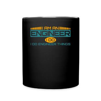 Ingénieur Génie Mécanique - Mug uni - noir - Devant