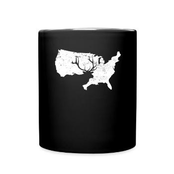 Scale Hunting Scale Hunter Hunting - Full Colour Mug - black - Front