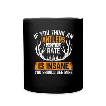 Scale Hunting Scale Hunter Hunting - Full Colour Mug - black - Front