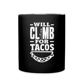 Tower Climber Technician Tower Worker - Full Colour Mug - black - Front