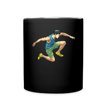 Athletics Athletics Games - Full Colour Mug - black - Front