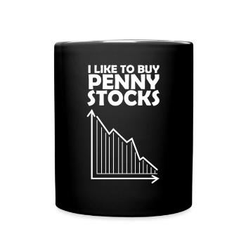 Trader Stock exchange Capitalism Stocks - Full Colour Mug - black - Front