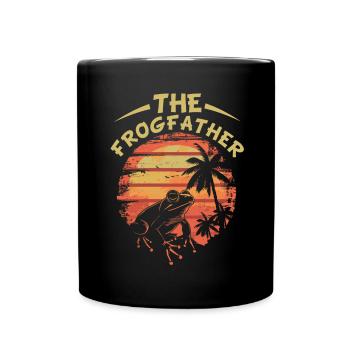 Frogs Catch Frog Hunter Frog Catcher - Full Colour Mug - black - Front