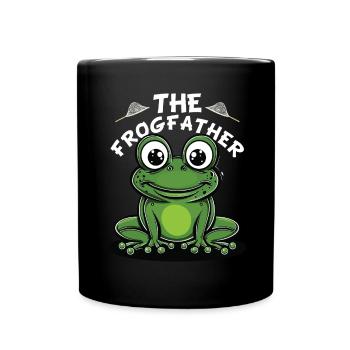 Frogs Catch Frog Hunter Frog Catcher - Full Colour Mug - black - Front