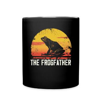 Frogs Catch Frog Hunter Frog Catcher - Full Colour Mug - black - Front