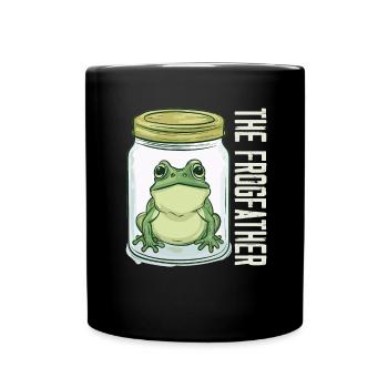 Frogs Catch Frog Hunter Frog Catcher - Full Colour Mug - black - Front