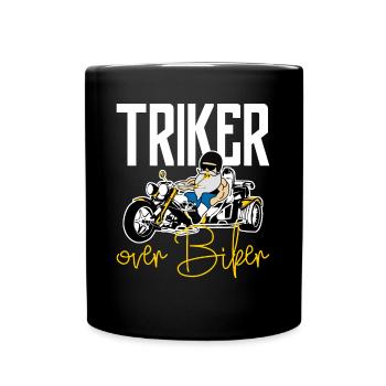 Trike Driver Trikes Triker - Tasse einfarbig - Schwarz - Vorne