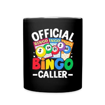 Officiel Bingo Caller Drôle Casino Gambling Bingo - Mug uni - noir - Devant