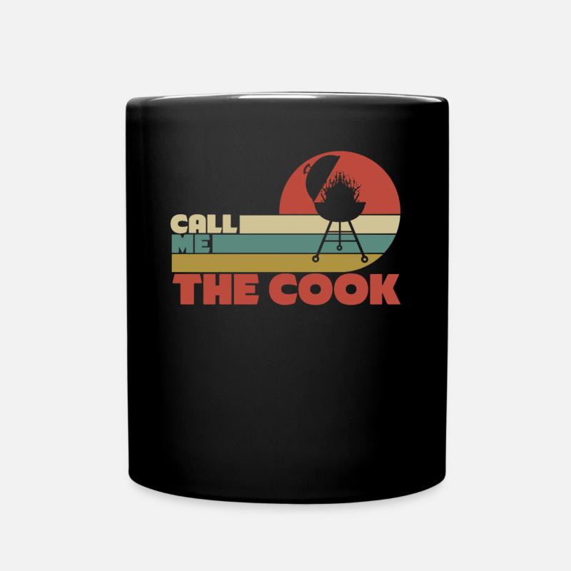 Cuisson BBQ Barbecue Poitrine de bœuf Steak - Mug uni - noir