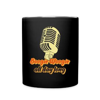 Boogie Woogie Dancing Swing - Tasse einfarbig - Schwarz - Vorne