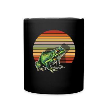 Frogs Catch Frog Hunter Frog Catcher - Full Colour Mug - black - Front