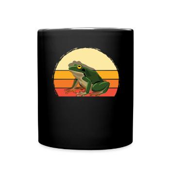 Frogs Catch Frog Hunter Frog Catcher - Full Colour Mug - black - Front