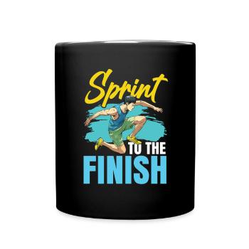 Athletics Athletics Games - Full Colour Mug - black - Front