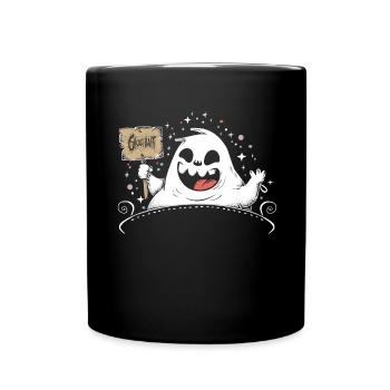 Appât fantôme Paranormal Chasseur de fantômes - Mug uni - noir - Devant