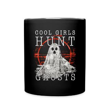 Appât fantôme Paranormal Chasseur de fantômes - Mug uni - noir - Devant